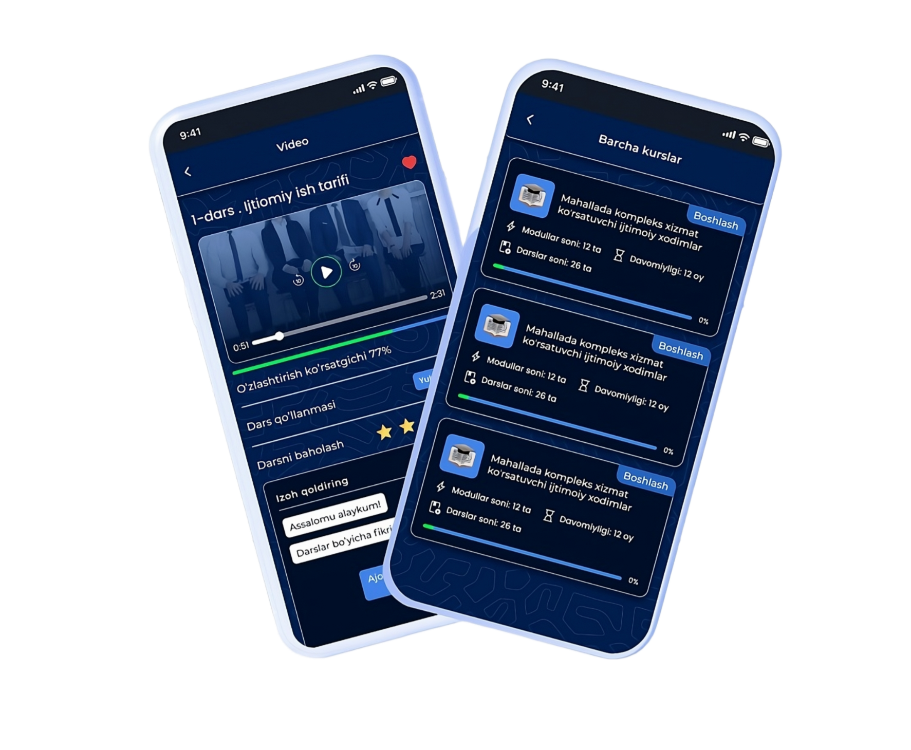 E-learning ISTC mobile